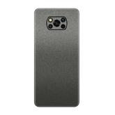 Matte Charcoal Metallic Skin for Poco X3 Pro